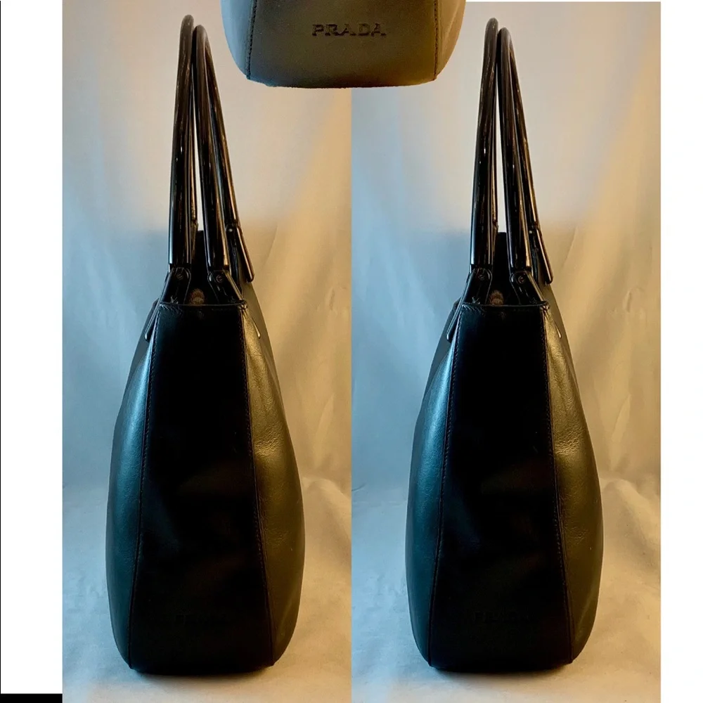 PRADA Black Leather Bag - Picture 4 of 8